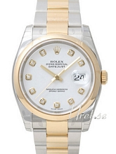 Rolex Datejust White Dial Yellow Gold / Steel Oyster Bracelet Di Rolex Datejust White Dial Yellow Gold / Steel Oyster Bracelet Di