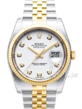 Rolex Datejust White Dial Yellow Gold / Steel Jubilee Bracelet D Rolex Datejust White Dial Yellow Gold / Steel Jubilee Bracelet D