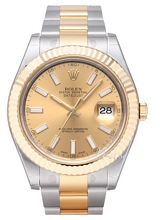 Rolex Datejust II Champagne Dial Oyster Bracelet