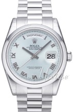 Rolex Day-Date Platinum Silver Dial President Bracelet Rolex Day-Date Platinum Silver Dial President Bracelet
