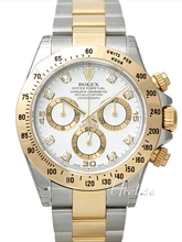 Rolex Daytona White Diamond Dial Yellow Gold/Steel Oysterlock Br Rolex Daytona White Diamond Dial Yellow Gold/Steel Oysterlock Br