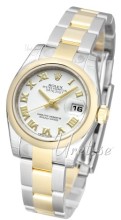 Rolex Lady Datejust White Dial Oyster Bracelet
