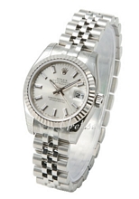 Rolex Lady Datejust Silver Dial Jubilee Bracelet