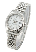 Rolex Lady Datejust White Dial Jubilee Bracelet