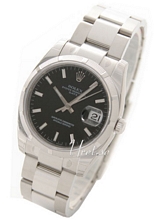 Rolex Perpetual Date Black Dial Oyster Bracelet Rolex Perpetual Date Black Dial Oyster Bracelet