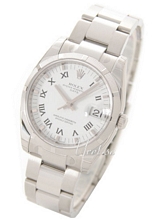 Rolex Perpetual Date White Dial Oyster Bracelet Rolex Perpetual Date White Dial Oyster Bracelet