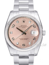 Rolex Perpetual Date Silver Dial Diamond Oyster Bracelet Rolex Perpetual Date Silver Dial Diamond Oyster Bracelet