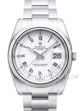 Rolex Perpetual Date White Dial Oyster Bracelet Rolex Perpetual Date White Dial Oyster Bracelet
