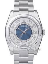 Rolex Perpetual Silver/Blue Dial