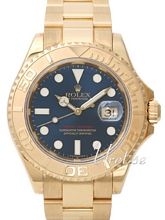 Rolex Yacht-Master Blue Dial Yellow Gold Oysterlock Bracelet Rolex Yacht-Master Blue Dial Yellow Gold Oysterlock Bracelet