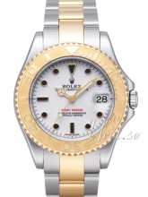 Rolex Yacht-Master White Dial Steel Gold Oysterlock Bracelet Rolex Yacht-Master White Dial Steel Gold Oysterlock Bracelet