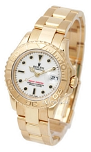 Rolex Yacht-Master Yellow Gold White Dial Ladies Rolex Yacht-Master Yellow Gold White Dial Ladies