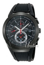 Seiko Chronograph Black Dial Bracelet