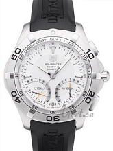 TAG Heuer Aquaracer Calibre S Hybrid Silver Rubber