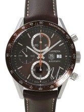 TAG Heuer Carrera Chronograph Brown Dial Brown Leather TAG Heuer Carrera Chronograph Brown Dial Brown Leather