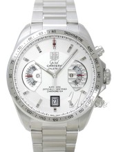 TAG Heuer Grand Carrera White Dial Bracelet