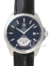 TAG Heuer Grand Carrera Black Dial Black Leather
