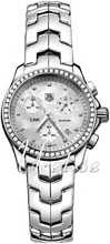 TAG Heuer Link Chronograph White MOP Dial Diamond TAG Heuer Link Chronograph White MOP Dial Diamond