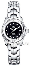 TAG Heuer Link Black Dial Bracelet Diamond Index