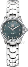 TAG Heuer Link Blue MOP Dial Diamond Bezel